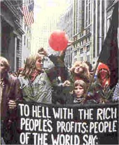 تظاهرات ضد ثروتمندان و بورس بازان در نيويورك